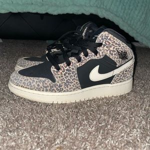 Cheetah Nike Jordan 1s